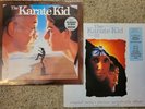 THE KARATE KID SOUNDTRACK LP OG 1984 MINT IN SHRINK WITH HYPE STICKER & 3 MINT