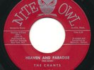 CHANTS Heaven And Paradise / When I'm With You NITE OWL Doo Wop R&B 45 Hear