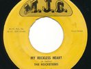ROCKETEERS My Reckless Heart / Turned The Party.. MJC Doo Wop Vocal Grp 45 Hear