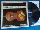 Dvorak Violin Concertos Ruggiero Ricci LSO Sargent Decca SXL 2279 Wbg ED1 LP 1E