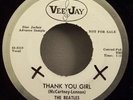 The Beatles - From Me To You / Thank You Girl Vinyl 45 Promo Vee Jay 522