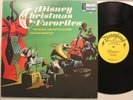 Walt Disney Lp Christmas Favorites On Disneyland - Vg++ To Nm / Vg++ (Dashes In
