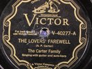 The Carter Family VICTOR 40277 E- 