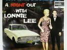 LONNIE LEE - A NIGHT OUT WITH LONNIE LEE, VINYL LP 1961 AUST PRESS COVER NM