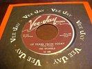 THE SPANIELS: These Three Words / 100 Years VEE JAY Doo Wop R&B Orig 45 - EX