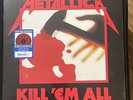 Metallica Kill 'Em All WALMART RED COLOR Vinyl LP NEW Jump In The Fire Engine