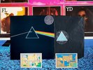 PINK FLOYD Dark Side of the Moon - Solid Blue Triangle A2/B2 posters+stickers NM