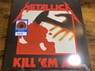 METALLICA - Kill 'Em All Fire Engine Red Vinyl LP Walmart Ltd Edition - NEW