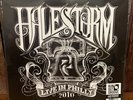 HALESTORM - LIVE IN PHILLY 2010 - 2 LP RUN OUT GROOVE CLEAR & BLACK VINYL RECORD