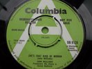 JOHN WILLIAMS SHE'S THAT KIND OF WOMAN PSYCH COLUMBIA DEMO VINYL IS IN EX COND