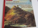 Arthur Grumiaux (signed), Sebok / BRAHMS Violin Sonatas No.1 - Philips G/F LP