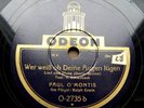 1978/PAUL O´MONTIS-Vier Worte möchte‘ ich dir jetzt sagen-KLASSE-78rpm Schellack