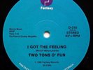 Two Tons O' Fun / Slick – I Got The Feeling / Space Bass : Fantasy NEW VINYL LP