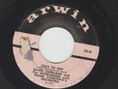 BIZARRE ROCKER 45 - ALLAN COPELAND & HOTRODDERS- CRACK THE WHIP -HEAR 1958 ARWIN