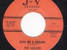RARE Doo Wop 45 THE GLEAMS Give Me A Chance / Bad Boy J-V  ORIGINAL VG++