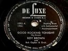 Roy Brown   Good Rocking Tonight - Lolly Pop Mama DELUXE 1093 78rpm Record