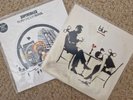 2 x Vinyl 7 inch singles - Blur - Out of Time (Banksy artwork) + Supergrass