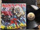 Iron Maiden The Number of The Beast 1982 Harvest ST-12202 SHRINK LP w/inner EX