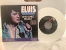 Rare ELVIS PRESLEY Unchained Melody RCA White VINYL 45 PIC SLV MINT