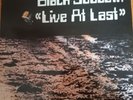 Black Sabbath Vinyl LP, Live At Last , White Label Test Pressing, UK PS