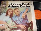 JOHNNY CASH&JUNE CARTER : CARRYIN ON WITH PROMO ONLY LP CBS/SONY SONP 50084 JAP