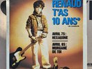 Rare Coffret SP 45T Renaud ‎– T'as 10 Ans* *De Chanson. Fra 1985 (Sans Livret)