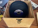 VTG 1960s 45 RPM Record Carry Case- 12 Elvis & 30 Other Artists • Free Shipping