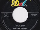 REATHA REESE Only Lies  northern soul 45 DEEP Things I Should Have Done