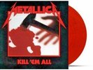 METALLICA - KILL EM ALL Limited Edition Exclusive FIRE ENGINE RED Vinyl LP - NEW