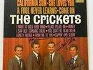 THE CRICKETS  SIGNED LP / LIBERTY RECORDS / 4 SIGNATURES