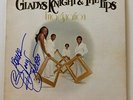 GLADYS KNIGHT SIGNED LP GLADYS KNIGHT & THE PIPS IMAGINATION / BUDDAH BDS-5141