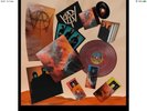 MUSE-WILL OF THE PEOPLE-BLACK & RED MARBLED LP/CD/3 SIGNED ARTCARDS-3 CASSETTES