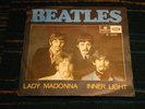 THE BEATLES: LADY MADONNA +1. NORWAY PRESS 1968.   Rare. black label