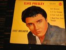 ELVIS PRESLEY: JUST BECAUSE +3 . NORWAY PRESS  1959. VERY RARE.