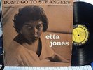 ETTA JONES DONT GO TO STRANGERS LP PRESTIGE 7186 AUTOGRAPHED SIGNED MONO VG