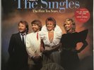 ABBA THE SINGLES THE FIRST TEN YEARS VINYL 2-LP EPIC UK 1982 1ST PRESS NR MINT
