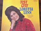 LORETTA LYNN-FIST CITY-DECCA–DL 74997-REL 68-WHITE LAB PROMO MINT +++++