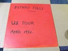 JETHRO TULL, U.S. TOUR, 1972, TICKETRON LP,  NEAR MINT