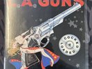 Signed  LA GUNS COCKED & LOADED LP 1ST PRESS EU 1989 Vertigo EX w INNER