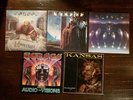 5 KANSAS LPs Leftoverture MASQUE Monolith AUDIO-VSIONS Song For America VINYL 33