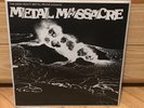 V/A - METAL MASSACRE 1 - LP 1984 - THIRD PRESS RARE  METALLICA, CIRITH UNGOL