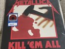 Metallica Kill Em All Vinyl LP Walmart Exclusive Jump in the Fire Red