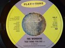 The Wonders. That Thing You Do. Rare Play Tone jukebox promo 7