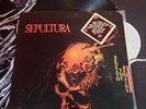 SEPULTURA beneath the remains 1989 1ST PRESS VINYL LP death metal thrash slayer