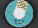 HALLOWEEN GARAGE ROCKER bw/ FUZZ 45 - SONICS - THE WITCH - HEAR 1966 JERDEN