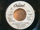 BEATLES Promo Mono & Stereo EP Sgt Pepper's Lonely Hearts Club Band White Label