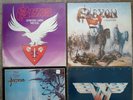 Heavy Rock vinyl  4 LP bundle Magnum  Van Halen  2 * Saxon  Very Good condition