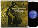 Lonnie Johnson with Elmer Snowden - Blues & Ballads LP - Bluesville Mono DG RVG