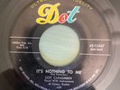 Haunting Dark Desert Rockabilly 45 Loy Clingman - It's Nothing To Me DOT Hear