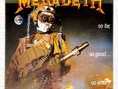MEGADETH  so far so good so what LP 1.Press 1988 Metallica Slayer Anthrax Exodus